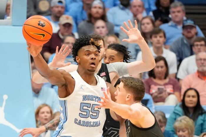 UNC basketball forward Harrison Ingram